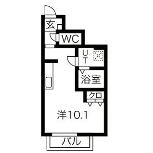 LebeL twee【1階】の間取り