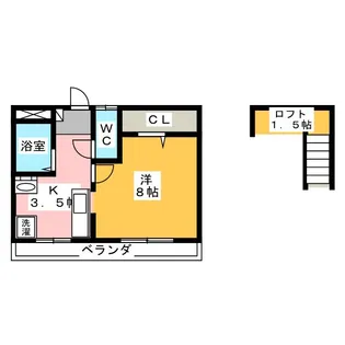 SUITE103【1階】の間取り