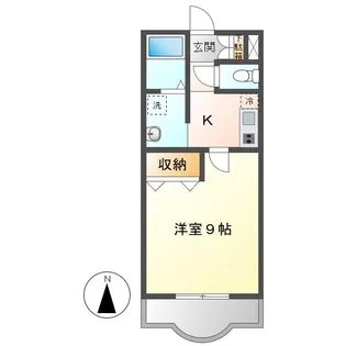 ブロードヒル【2階】の間取り