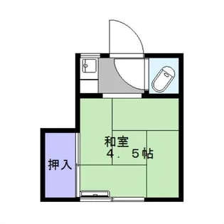 寿ハイム【2階】の間取り