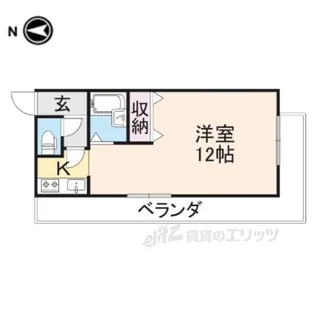 ライフステージ広瀬倉梯【4階】の間取り