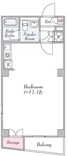 フェニックスビル【4階】の間取り