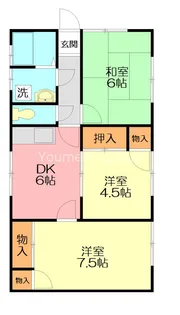 イールS【1階】の間取り