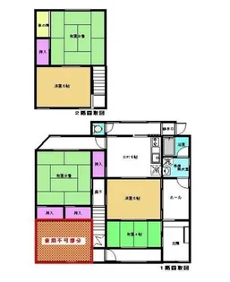 静岡県島田市稲荷3【一戸建】の間取り
