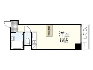 ルミネ己斐【5階】の間取り
