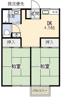 みずゆき【2階】の間取り