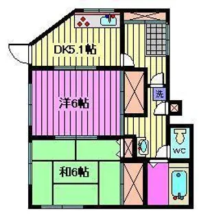 埼玉県さいたま市浦和区領家5【マンション】の間取り