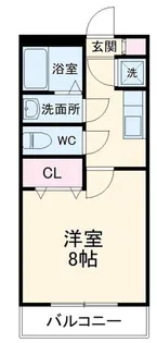グランメゾン志津【1階】の間取り