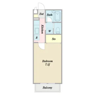 カスタリア【2階】の間取り