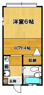 ボストンハウス【2階】の間取り