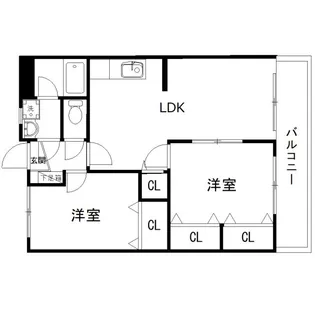 パストラルアヴァン【2階】の間取り