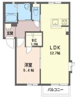 2Kの間取り画像