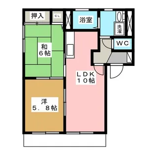 ロイヤルステージ阿倉川 A棟【1階】の間取り
