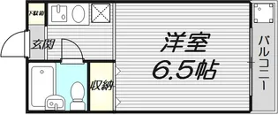 大阪府吹田市山手町4【マンション】の間取り