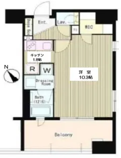 シェフルール西早稲田ラヴィーナ【3階】の間取り