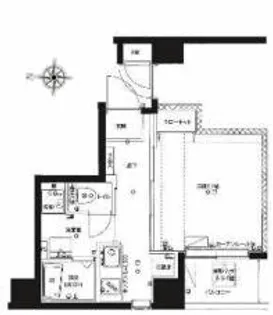 GROWS本所吾妻橋【2階】の間取り