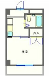 RGビルディング【3階】の間取り