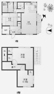 田代邸の間取り