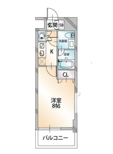 KDX千葉中央レジデンス【3階】の間取り