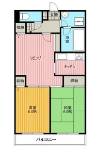 トークストリートアソガワ【4階】の間取り