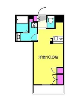 パルコート宮崎台【1階】の間取り