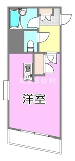 千葉県千葉市中央区神明町【マンション】の間取り