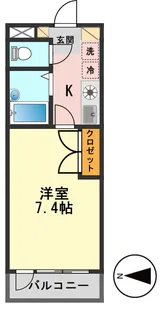 東京都葛飾区奥戸9【マンション】の間取り