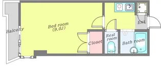 ヴァンデメール五橋【3階】の間取り