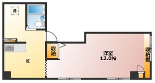 ルアージュ【3階】の間取り
