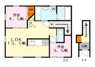 サンビオーズ~ペットプレミアム~【2階】の間取り