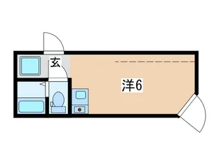 the UENO【3階】の間取り