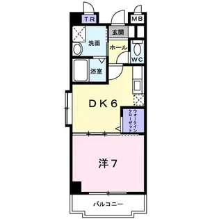 レジデンスHiro【3階】の間取り