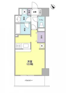 東京都渋谷区円山町【マンション】の間取り