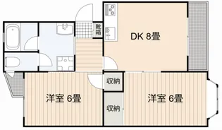 グロリアスレジダンス【3階】の間取り