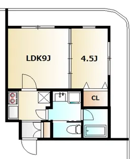 レジデンス高根台【2階】の間取り