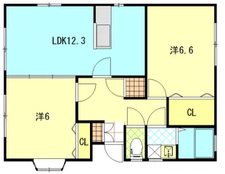 宮城県仙台市宮城野区岩切字洞ノ口東【一戸建】の間取り