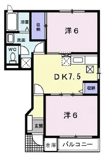 ParterreIII【1階】の間取り