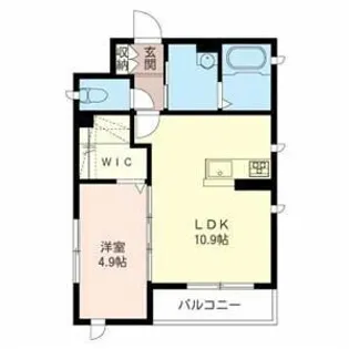 K S パークハウス【3階】の間取り