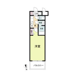 La Douceur心斎橋【5階】の間取り