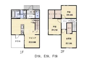 熊本県熊本市東区八反田2【一戸建】の間取り