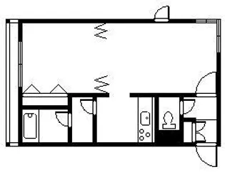 ナッツSPIRIT2【6階】の間取り