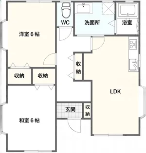 群馬県伊勢崎市連取元町【一戸建】の間取り