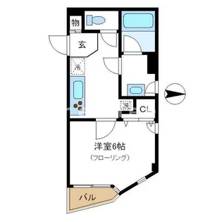 レタン【2階】の間取り