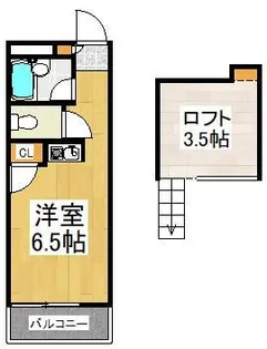 リバー・グリーン【2階】の間取り