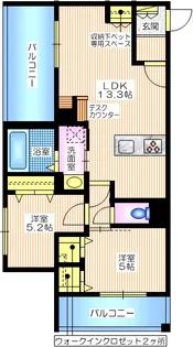 神奈川県横浜市中区長者町6【マンション】の間取り