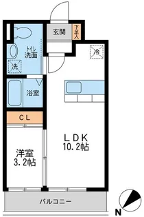 神奈川県横浜市港北区新横浜2【マンション】の間取り