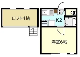 六番街メモリーヒルズ【1階】の間取り