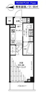 東京都品川区南大井3【マンション】の間取り