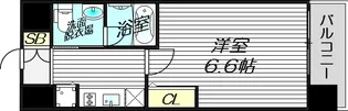 エステムコート梅田・天神橋IIグラシオ【2階】の間取り