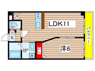 PERSEUS【3階】の間取り